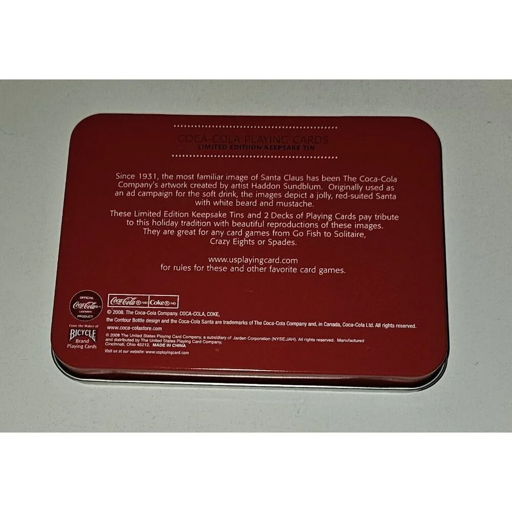 Coca Cola measurements shown contents